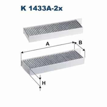 Filtro interior K 1433A-2x Filtron