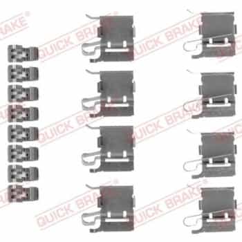 Kit d'accessoires, plaquette de frein à disque