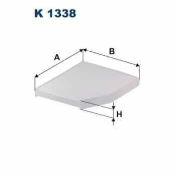 Filtro interior K 1338 Filtron