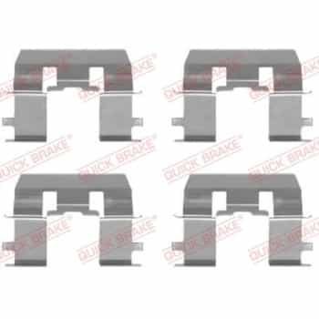 Juego de accesorios, pastillas de freno de disco