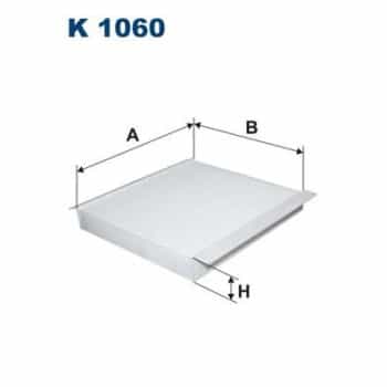 Filtro interior K 1060 Filtron