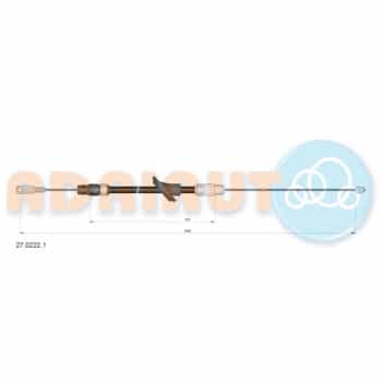 Cable de tracción, freno de estacionamiento 27.0222.1 Adriauto