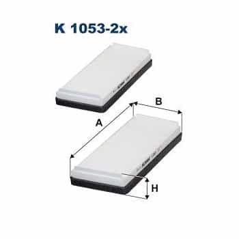 Filtro interior K 1053-2x Filtron