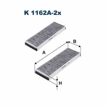 Filtro interior K 1162A-2x Filtron