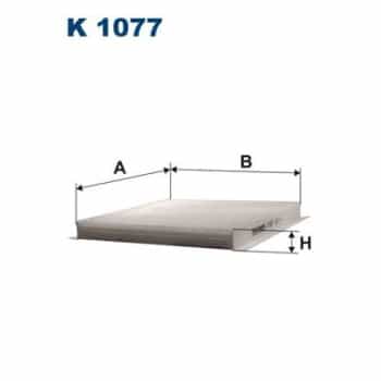 Filtro interior K 1077 Filtron