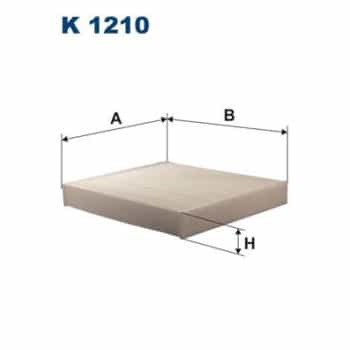 Filtro interior K 1210 Filtron