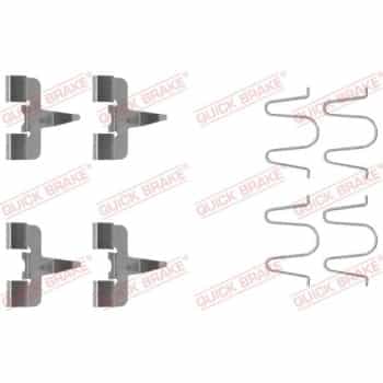 Kit d'accessoires, plaquette de frein à disque