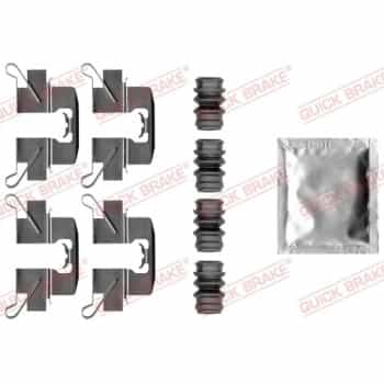 Kit d'accessoires, plaquette de frein à disque