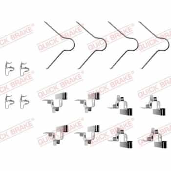 Juego de accesorios, pastillas de freno de disco