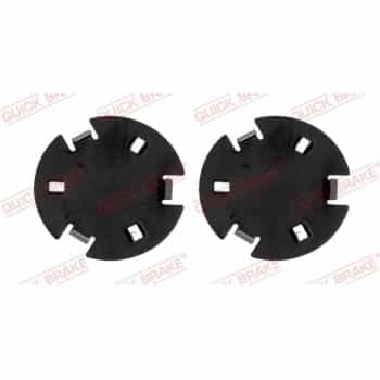 Película antichirridos, revestimiento de freno (placa trasera)