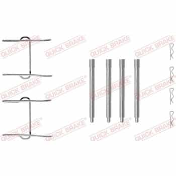 Kit de accesorios, pastilla de freno de disco