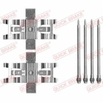 Juego de accesorios, pastillas de freno de disco