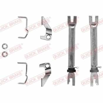 Juego de ajuste, freno de tambor