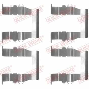 Kit de accesorios, pastilla de freno de disco