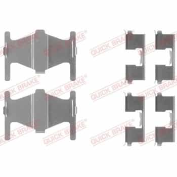 Kit d'accessoires, plaquette de frein à disque