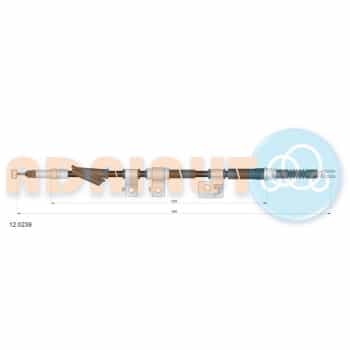 Cable de tracción, freno de estacionamiento 12.0239 Adriauto 