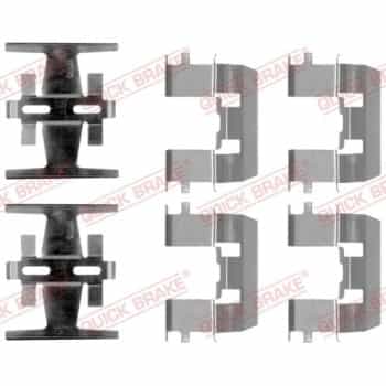 Juego de accesorios, pastillas de freno de disco