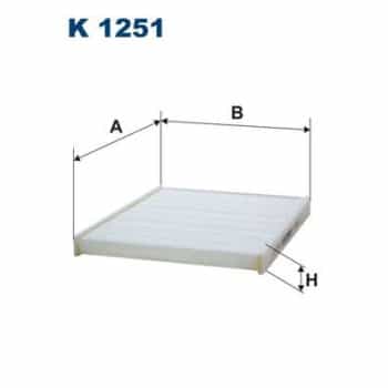 Filtro interior K 1251 Filtron