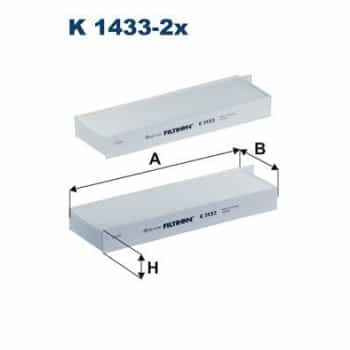 Filtro interior K 1433-2x Filtron