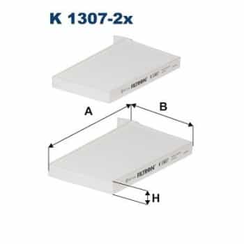 Filtro interior K 1307-2x Filtron