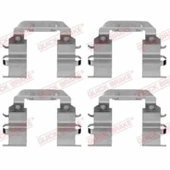 Juego de accesorios, pastillas de freno de disco