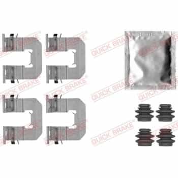 Kit de accesorios, pastilla de freno de disco