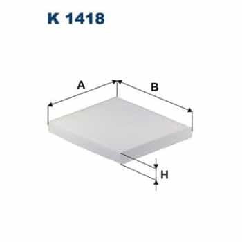 Filtro interior K 1418 Filtron