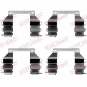 Kit d'accessoires, plaquette de frein à disque