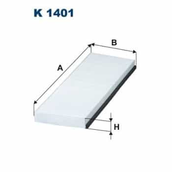 Filtro interior K 1401 Filtron