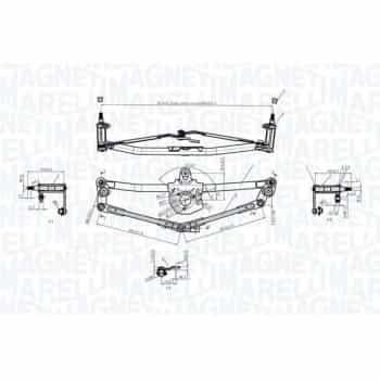 Varillaje del limpiaparabrisas