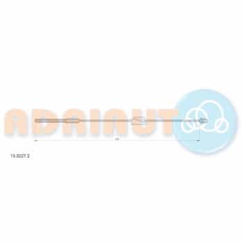 Cable de tracción, freno de estacionamiento 13.0227.2 Adriauto