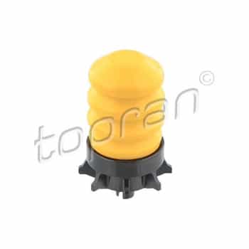 Tope de tope, conexión del eje