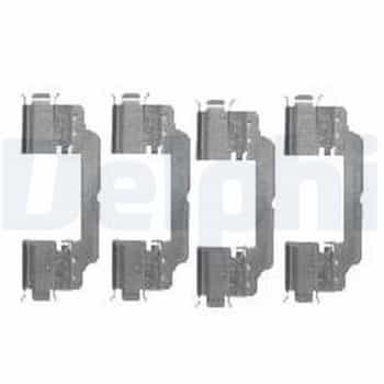 Kit d'accessoires, plaquette de frein à disque