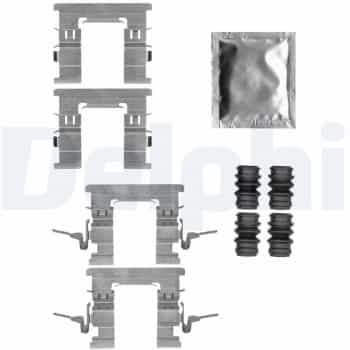 Kit d'accessoires, plaquette de frein à disque