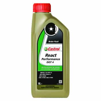Líquido de frenos Castrol React Performance DOT 4 1L