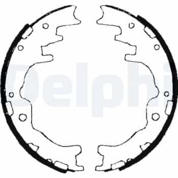 Juego de zapatas de freno LS1706 Delphi