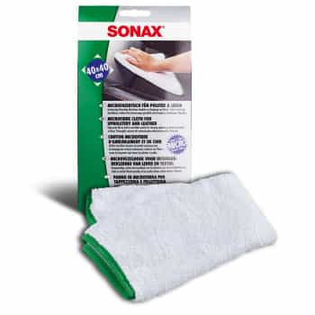 Paño de microfibra SONAX para cuero y textiles