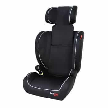 Silla de coche infantil Carkids I-Size Frankie 100-150 cm, color negro y blanco