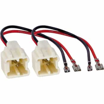 Cable adaptador de altavoz (2x) Dacia/Renault/Nissan/Opel/Smart