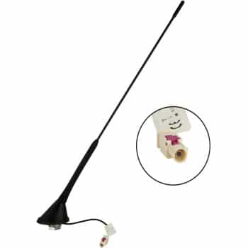 Antena de techo AM/FM con inclinación de varilla de 60°, 12 V Phantom