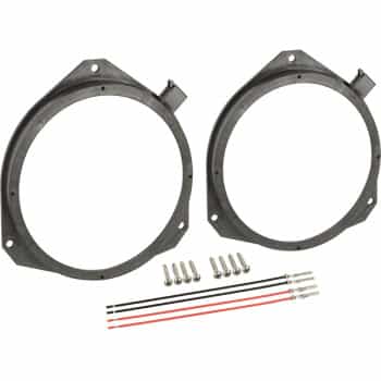 Anillo de altavoz de 165 mm Alfa Romeo - Citroën - Fiat - Opel - Peugeot con conector de altavoz incorporado