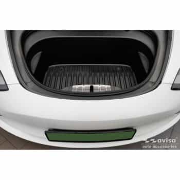 Moldura de acero para el maletero delantero (Frunk) compatible con Tesla Model 3 2019-2023 - Plateada