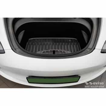 Moldura de acero para el maletero delantero (Frunk) compatible con Tesla Model 3 2019-2023 - Color negro