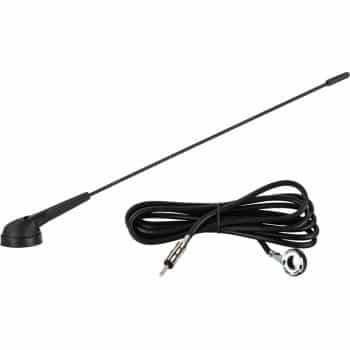 Antena de techo universal AM/FM con ángulo de montaje de 0 a 70 grados