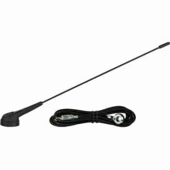 Antena de techo universal AM/FM con ángulo de montaje de 0 a 70 grados