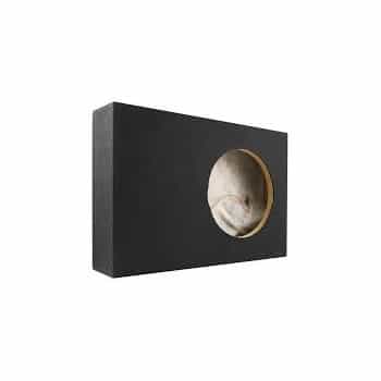 Caja de subwoofer de 10" hecha a medida para Volvo FH/FM, 15 litros, MDF de 12 y 19 mm