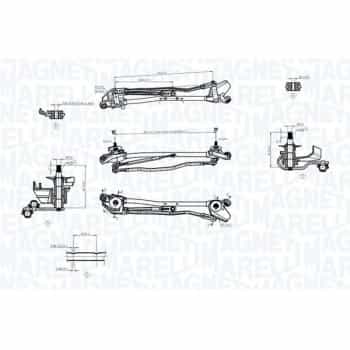 Varillaje del limpiaparabrisas