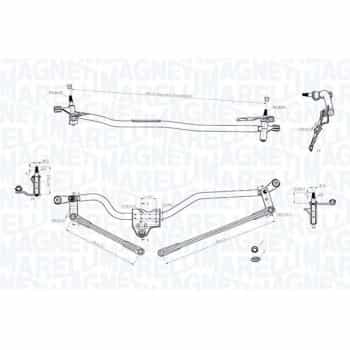 Varillaje del limpiaparabrisas