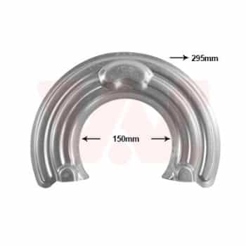 Placa de cubierta, disco de freno