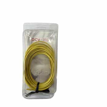 Cable de alimentación amarillo de 2,5 mm, 10 metros en blíster